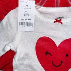 ❤️Carter’s Valentines 3 pc. Set❤️